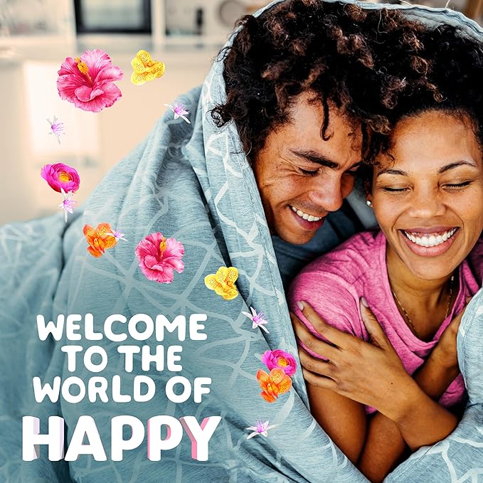 Gain Liquid Fabric Softener (Fabric Conditioner),Happy,127 fl oz,188 Loads,(Pack of 2)