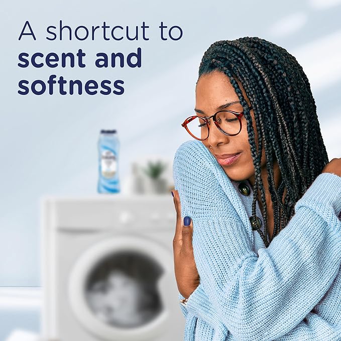 Downy Blends In-Wash Laundry Scent Booster Beads, Meadow Rain Scent, 25.6 OZ, Fabric Sottener Beads and Freshness
