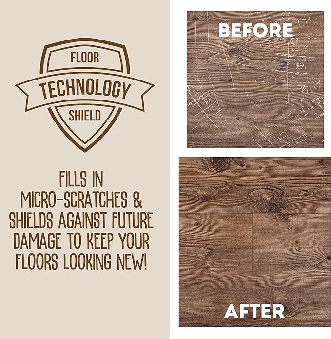Quick Shine Multi Surface Floor Clean + Polish Mop Kit w/ 3 Reusable Pads & 1-16 oz. Floor Finish | Use Wet + Dry | Hardwood, Luxury Vinyl Plank, Laminate | Safer Choice pH Neutral Formula