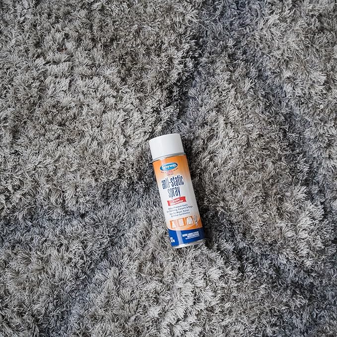 Sprayway Residue-Free Anti-Static Spray, Reduce Static Cling, Eliminate Static Shock, 6 Oz
