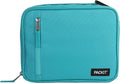 PackIt(R) Freezable Classic Lunch Box, Teal, Built with EcoFreeze(R) Technology, Collapsible, Reusable, Zip Closure With Zip Front Pocket and Buckle Handle, Designed for Fresh Lunch On the Go