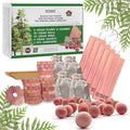 Professor Killamoth 61 Pack Cedar Blocks, Sachets, Rings, Balls - Stop Clothes Damage - The Ultimate Cedar Collection to Protect Your Clothes
