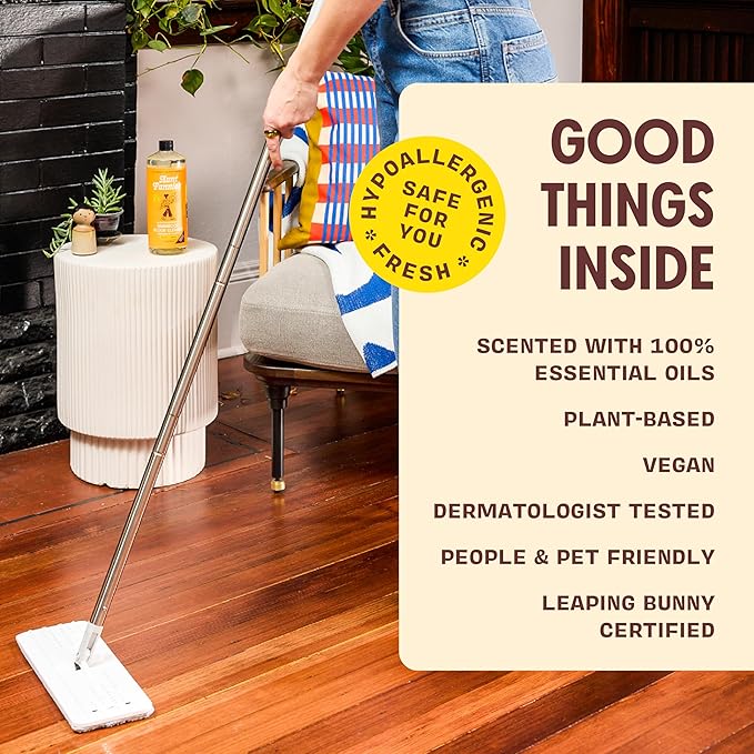 Aunt Fannie's Bundle: Hardwood Floor Cleaner and All-Purpose Wood Spray