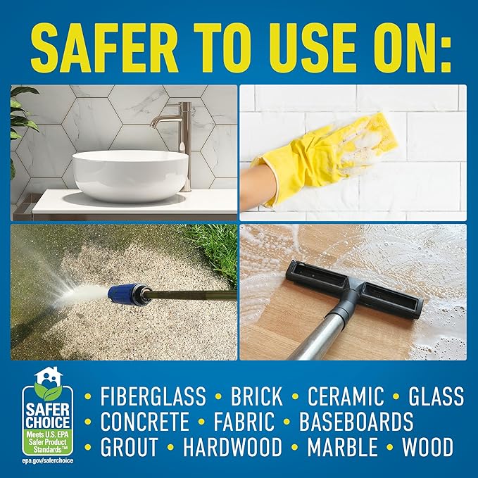 CLR Brands Mold and Mildew Stain Remover, 32 oz. Spray Bottle, Pack of 2, Multi-Surface Stain Remover, Works on Tile, Wood, Concrete, Glass, and More