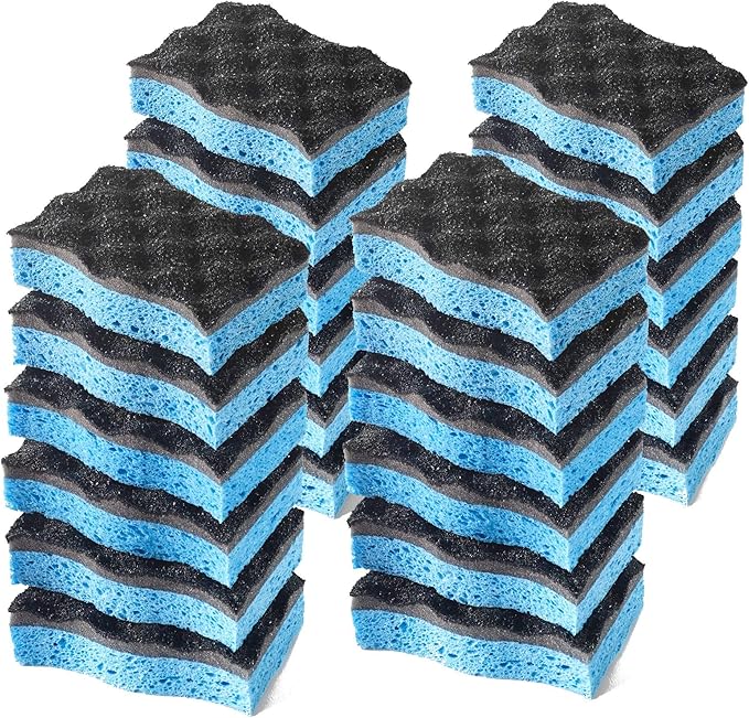 O-Cedar Heavy Duty Scrunge Scrub Sponge 6 Count (Pack of 4)