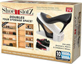 Shoe Slotz Space-Saving Storage Units in Ivory | As Seen on TV | No Assembly Required | Limited Edition Price Club Value Pack, 10 Piece Set