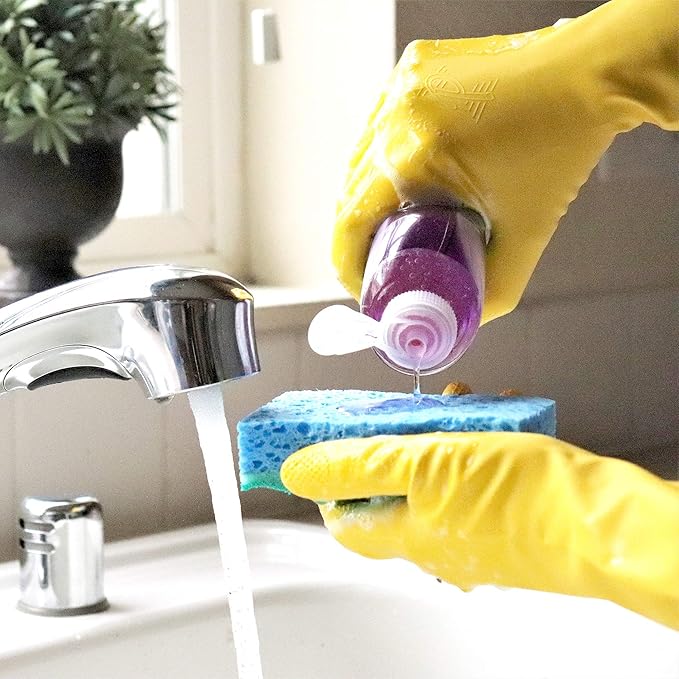 PLAYTEX HandSaver Rubber Gloves for Kitchen and Household Cleaning (2 Pairs)