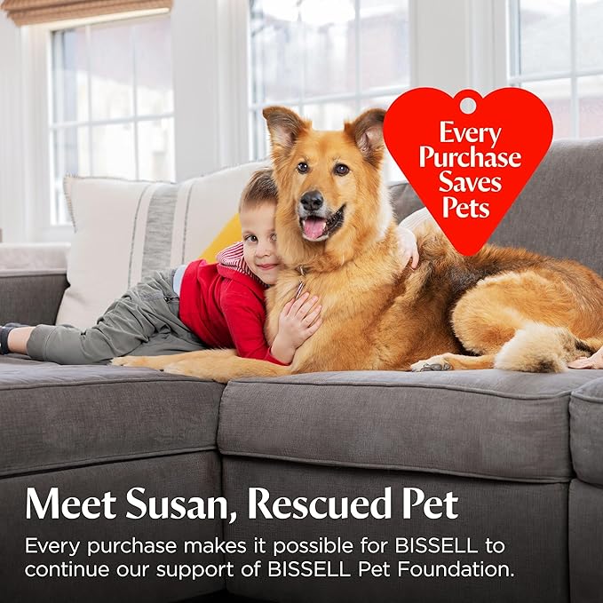 Bissell Multi-Surface Pet Formula with Febreze Freshness, 22951, 64 Fl Oz, Use on Sealed Hard Floors, and Area Rugs, Removes Tough Messes, Febreze Freshness