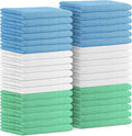 Avalon Towels Microfiber Cleaning Cloths (Value Pack of 36) - Size 16 x 16 Inches, Highly Absorbent Cleaning Rags, Lint Free, Reusable and Washable, Microfiber Towels for Cars