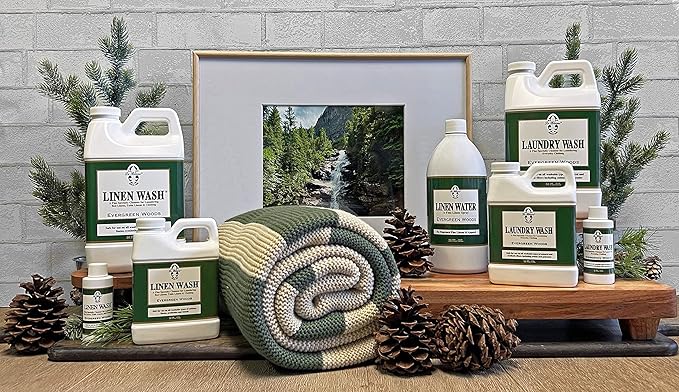 Le Blanc® Evergreen Woods Laundry Wash – Luxury Laundry Cleanser for Everyday Clothing- 64 oz. (1 pack)