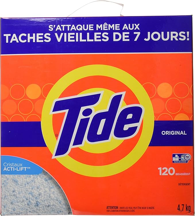 Tide Ultra Original Scent Powder, 120 Loads, 169-Ounce