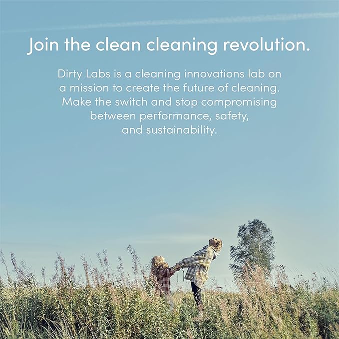 Dirty Labs | Signature Scent | Bio-Liquid Laundry Detergent | 32 Loads (8.6 fl oz) | Hyper-Concentrated | High Efficiency & Standard Machine Washing | Nontoxic, Biodegradable | Stain & Odor Removal
