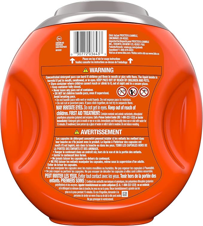 Tide Hygienic Clean Power PODS Laundry Detergent Pacs, Original Scent, 32 Count, Removes Visible and Invisible Dirt