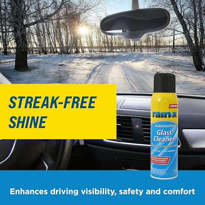 Rain-X 630175 Glass Cleaner Aerosol 19oz