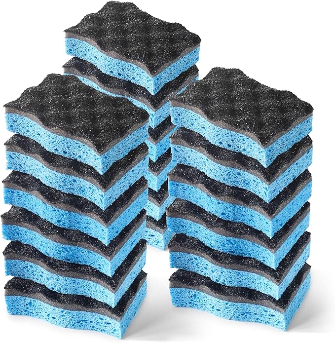 O-Cedar Heavy Duty Scrunge Scrub Sponge 6 Count (Pack of 3)