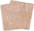 Redecker Copper Cleaning Cloth – 2 Pack – Woven Copper Scrubber for Pots Pans Sinks and Stainless Steel – Removes Burnt Food Residue – 5.5 x 5.7 in – Made in Netherlands