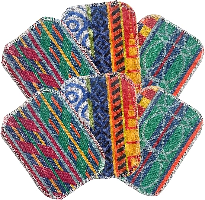 Molly’s Marvelous European Scrubbing & Scouring Pads Dishwasher Safe, Non-Scratch Cleaning for Pots, Pans, Stainless Steel, Countertops & Floors (6 Pack)