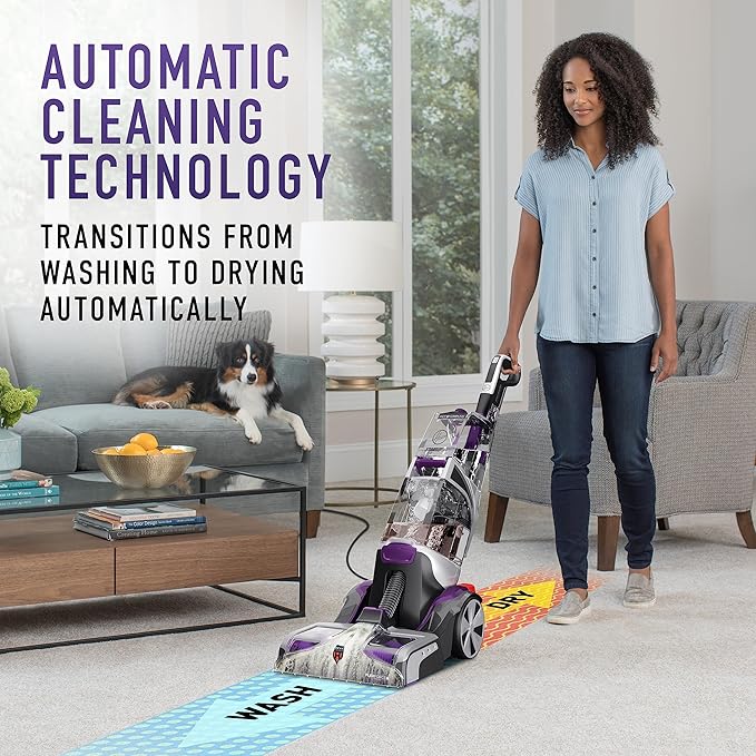 Hoover SmartWash Automatic Carpet Cleaner Spot Chaser Stain Remover Wand & Oxy Spot Chaser Refill for Smartwash Pet & Paws & Claws Deep Cleaning Carpet Shampoo with Stainguard