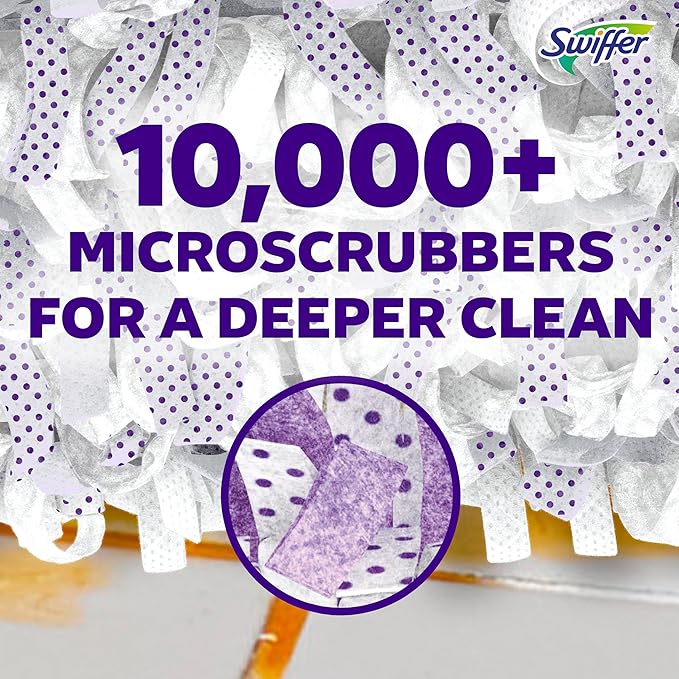 Swiffer PowerMop Multi-Surface Mopping Pad Refills for Floor Cleaning, 11 Count