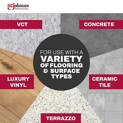 SC Johnson Professional Heavy Duty Neutral pH Floor and Surface Cleaner, Floor Cleaner Concentrate, 32 fl. oz. Bottle, Case of 2, for Professional Use Only