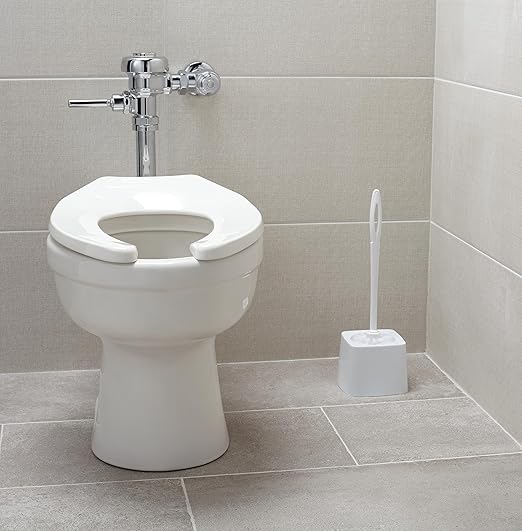 Rubbermaid Commercial 14.5 Inch Toilet Brush, Toilet Bowl-Cleaner for Bathroom, Scrub Brush for Toilet (Pack of 2)