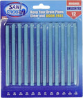As Seen on TV Drain Cleaner and Deodorizer, Unscented - 12 Pack