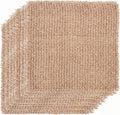 Redecker Large Copper Cleaning Cloth – 10 Pack – Woven Copper Scrubber for Pots Pans Sinks and Stainless Steel – Removes Burnt Food Residue – 10 x 10 in – Made in Netherlands
