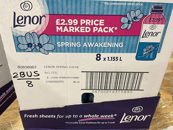 Lenor Fabric Conditioner Spring Awakening 35 Washes, 1.155L