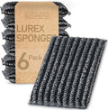 Casanero 6-Pack Kitchen Scrubbing Sponges, Durable Non Scratch Heavy Duty Multi-Surface Cleaning Sponges for Kitchen, Bathroom, Dishes, Non-Stick Cookware, Countertops, and Household Cleaning