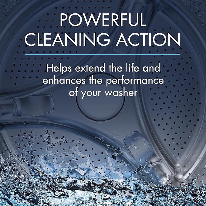 Glisten Washer Magic Washing Machine Cleaner and Deodorizer, 8 Bottles