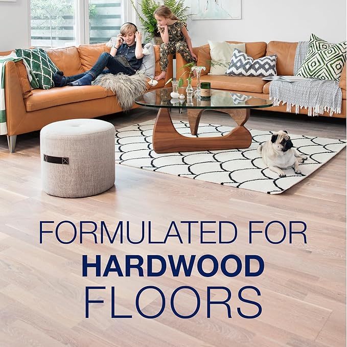 Bona Hardwood Floor Polish - 32 fl oz - Low Gloss Shine - Polish for Wood Floors - Protects and Renews Dull Flooring - Covers 500 sq ft (Pack of 2)