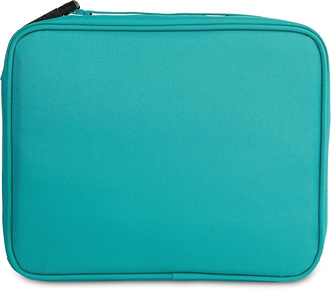 PackIt(R) Freezable Classic Lunch Box, Teal, Built with EcoFreeze(R) Technology, Collapsible, Reusable, Zip Closure With Zip Front Pocket and Buckle Handle, Designed for Fresh Lunch On the Go