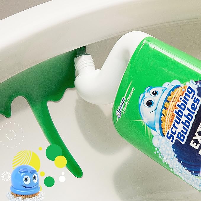 Scrubbing Bubbles Extra Power Toilet Bowl Cleaner, Rainshower, 1 Squeeze Bottle, 24 oz, (Pack of 2)