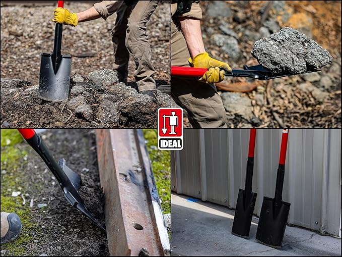 IDEALSPATEN - Made in Germany Since 1899 - Kraftspaten Demo Digger - Unbreakable Steel Breaker Bar Concrete Roots 12.3lb - 49in (Kraftspaten)#IS150