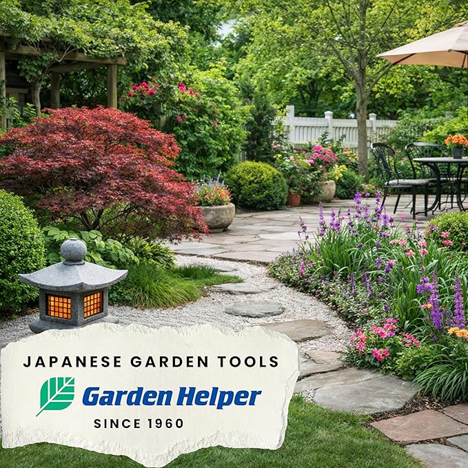 Mini Hand Cultivator Garden Tool 3 Claws - Heavy Duty Japanese Steel with Wood Handle - Small Rake Tiller for Aerating Soil, Digging, and Weeding - Made in Japan