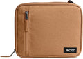 PackIt(R) Freezable Classic Lunch Box, Almond, Built with EcoFreeze(R) Technology, Collapsible, Reusable, Zip Closure With Zip Front Pocket and Buckle Handle, Designed for Fresh Lunch On the Go