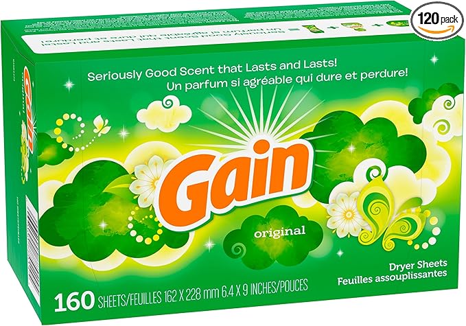 Gain Dryer Sheets - Original - 160 ct