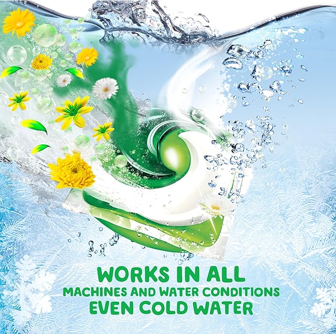Gain Flings Laundry Detergent Pacs, 102 Count, Original Scent, with Odor Defense, concentrated laundry soap pacs