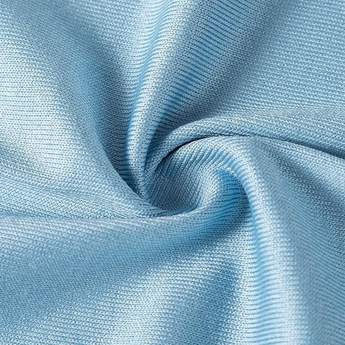 6 Pack Microfiber Glass Cleaning Cloth, 16 Inch X 16 Inch, Lint Free Quickly Clean Window, Glasses, Windshields, Mirrors, and Stainless Steel, Blue