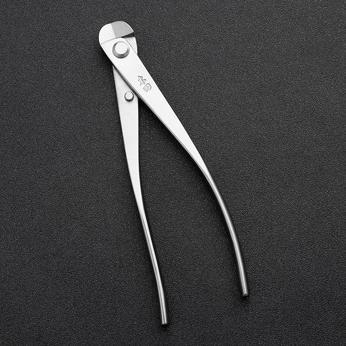 Professional Grade Wire Cutter Bonsai Tools 4Cr13MoV Alloy Steel 180 Mm