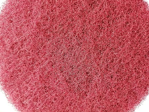 20 Pieces Scrub Pads Drill Power Brush Tile Scrubber Scouring Pads Cleaning Kit Including 2 Kinds of Abrasive Buffing Pads Replacement for Home Kitchen House Indoor Outdoor Cleaning (4 Inch)