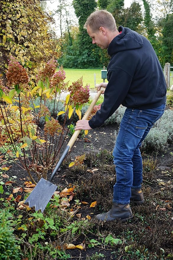 DeWit Shark Tine Spade, Lightweight Garden Tool