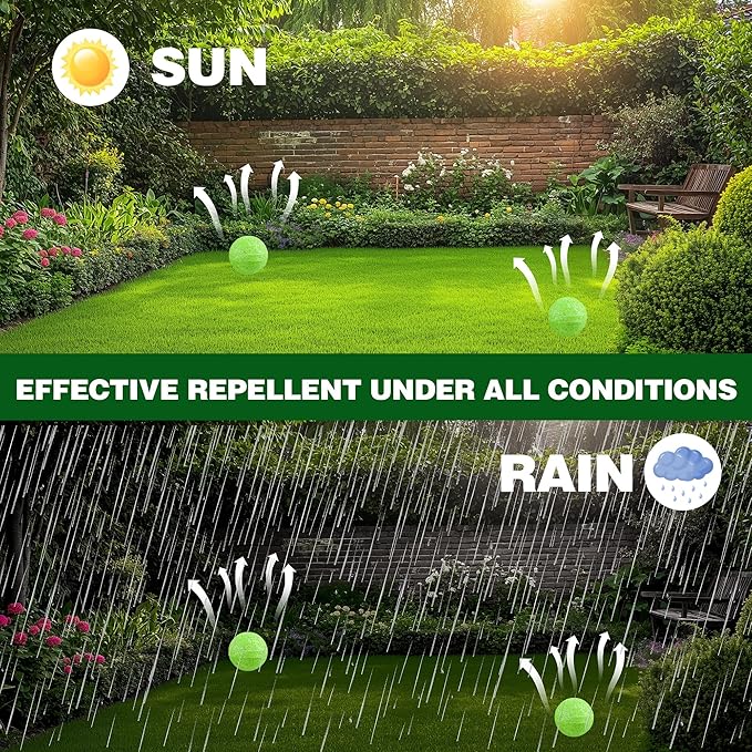 36 Pcs Cat Repellent Outdoor, Natural Peppermint Oil Cat Deterrent and Keep Cats Out of Plant Yard Garden Lawn, Garden, and Furniture, Scratch and Chew