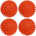 Black Duck Brand Dryer Balls 4 Pack Orange- Reusable Dryer Balls Replace Laundry Drying Fabric Softener and Saves You Money