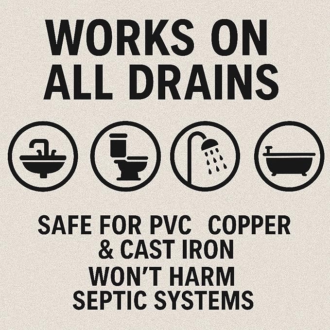 Clean Shot Crystal Lye Drain Opener - Professional Strength Cleaner for Tough Clogs - Heavy Duty Sodium Hydroxide Bathroom and Kitchen Sink, Shower, Pipes Unclogger, 1 lb